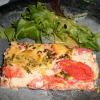 Quiche tomate mozzarela